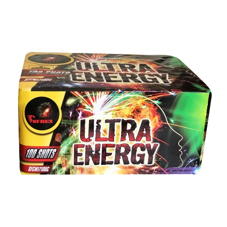 Fejerverkų baterija “Ultra energy”, 100 šūvių
