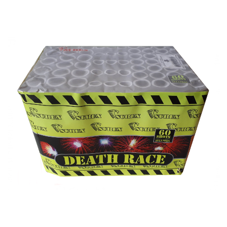 Fejerverkų baterija “Death Race”, 60 šūvių